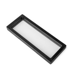 3D plávajúci rám čierny 9x23x2 cm