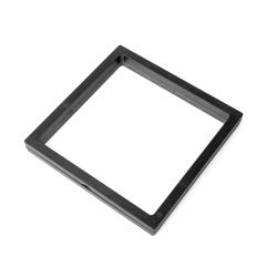 Prezentačná membrána 3D rám čierny 18x18x2 cm