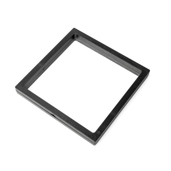 Prezentačná membrána 3D rám čierny 18x18x2 cm