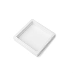 Prezentačná membrána 3D rám biely 11x11x2 cm