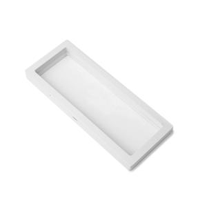 Prezentačná membrána 3D rám biely 9x23x2 cm