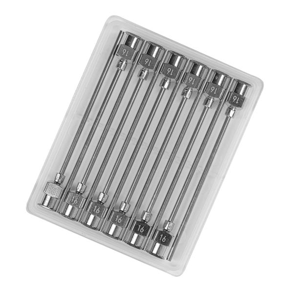Nerezové dávkovacie ihly 16G 2,36" sada 12ks
