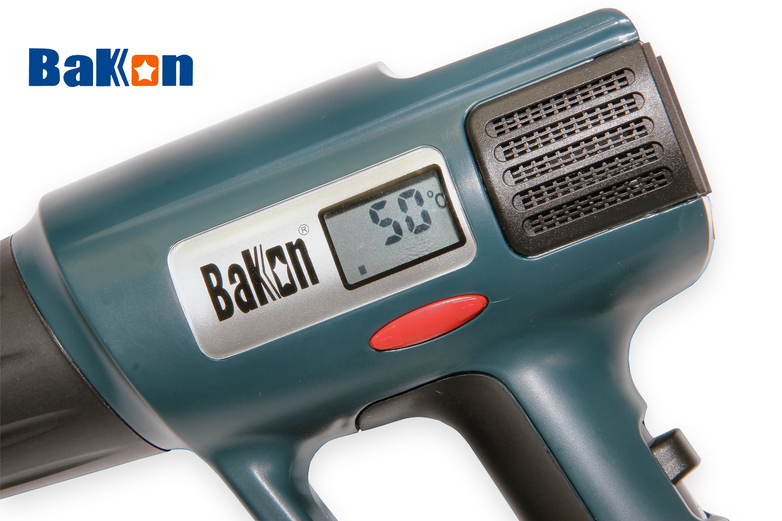Ručná horúcovzdušná pištoľ s displejom Bakon BK8020 LCD