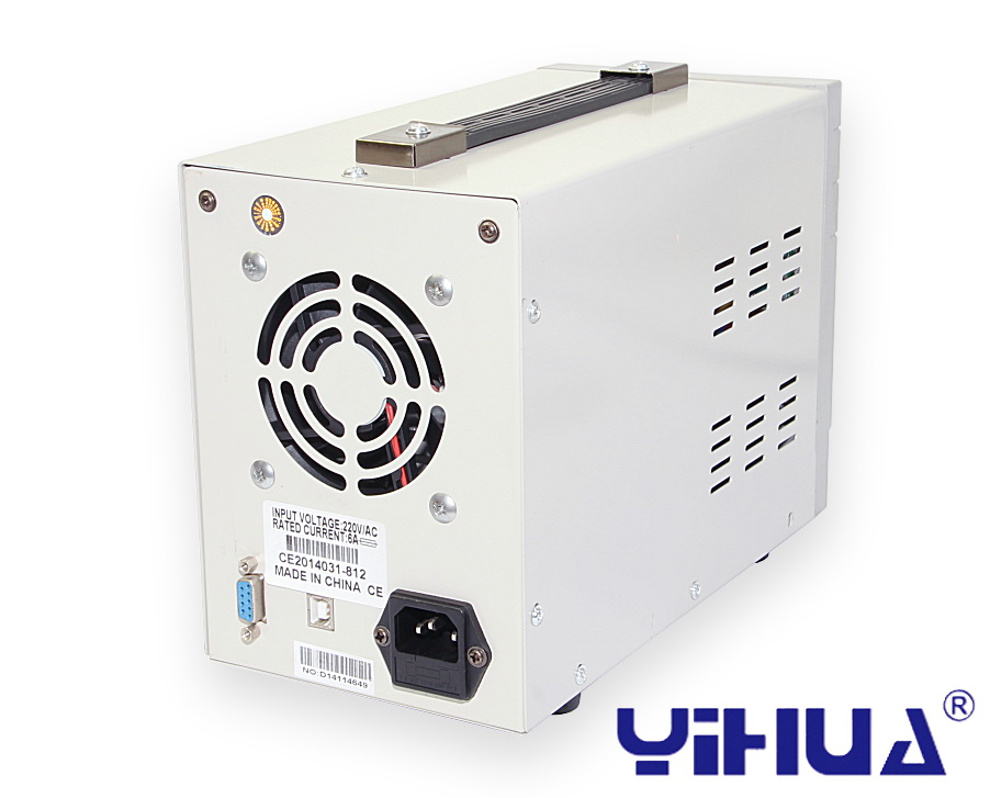 Laboratórny zdroj Yihua 305DB s pripojením k PC