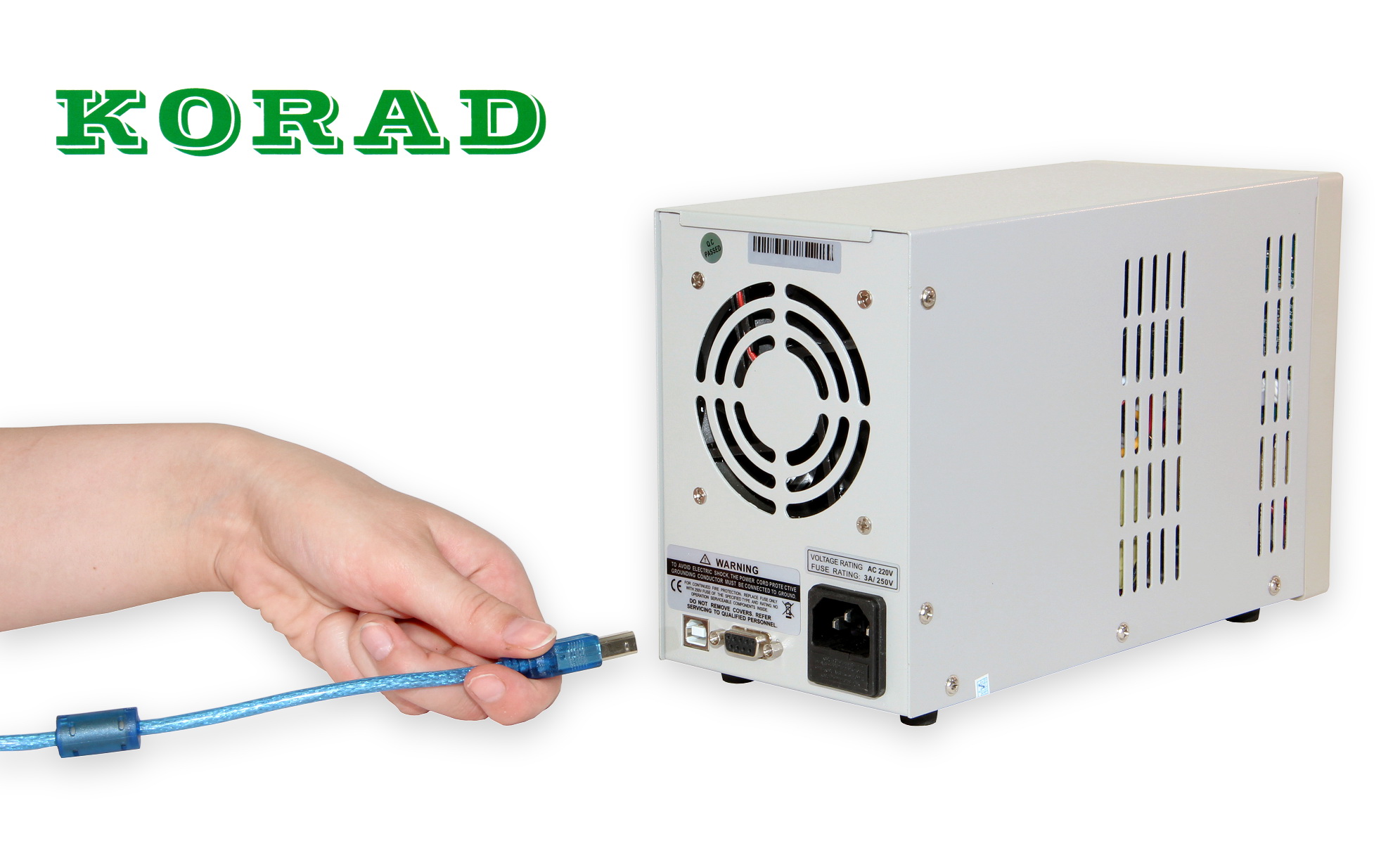 Programovateľný laboratórny zdroj Korad KA3005P s pripojením k PC