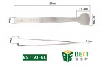 Pinzeta nerezová na doštičky a plátky BEST BST-91-6L