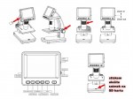 Digitálny mikroskop s LCD displejom, rozlíšením 5 Mpix, SD kartou, USB a TV výstupom