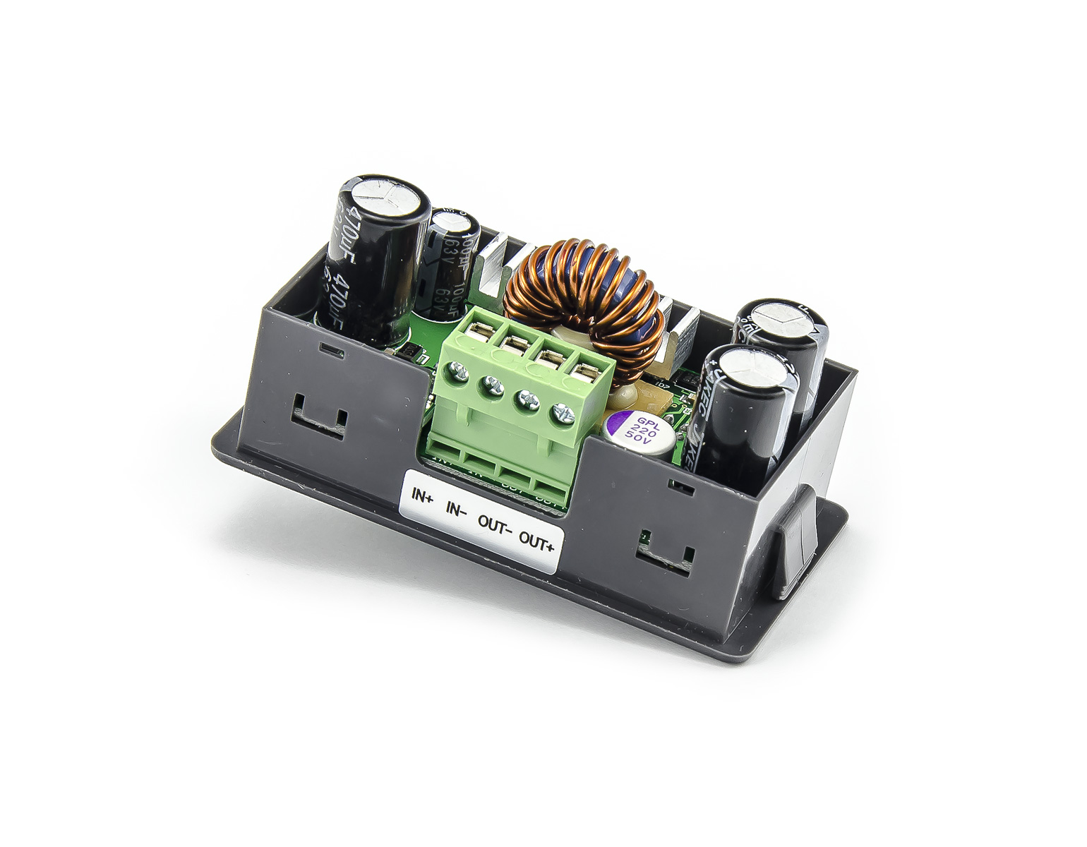 Panelový spínaný regulátor pre stavbu zdrojov DPS5005 0-50V 0-5A