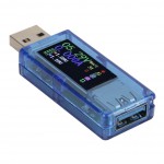 USB meter na testovanie USB a nabíjačiek QC2.0, QC3.0, apple2.4a/2.2a/1.1a/0.5a, Android DCP