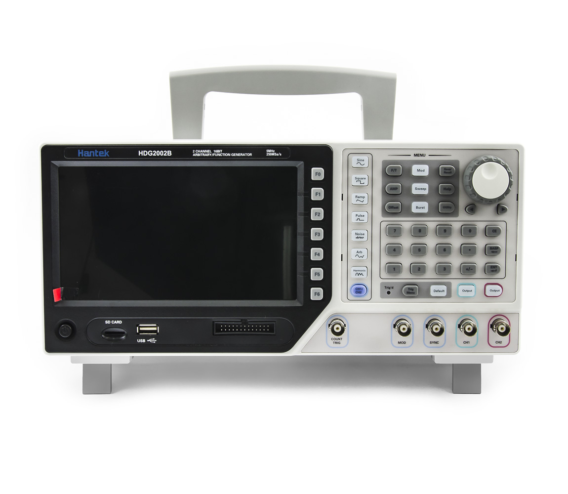 Generátor funkcií Hantek HDG2002B 2CH 16bit, 250ms / s, 5MHz