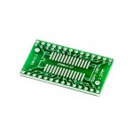 PCB redukcia z SOP4-28 1.27mm, SSOP4-28 0.65mm na DIP 2.54mm