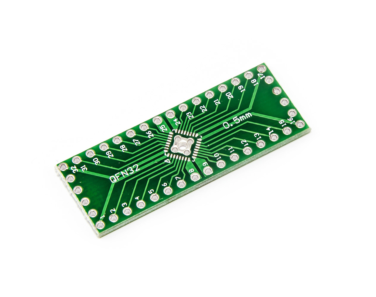 SMD redukcia z QFN32 QFN40 na DIP32 a DIP40 2.54mm