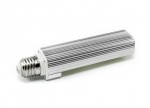 LED žiarovka E27, 64xLED, hliníkový chladič, 6000K, 1200lm, 12W