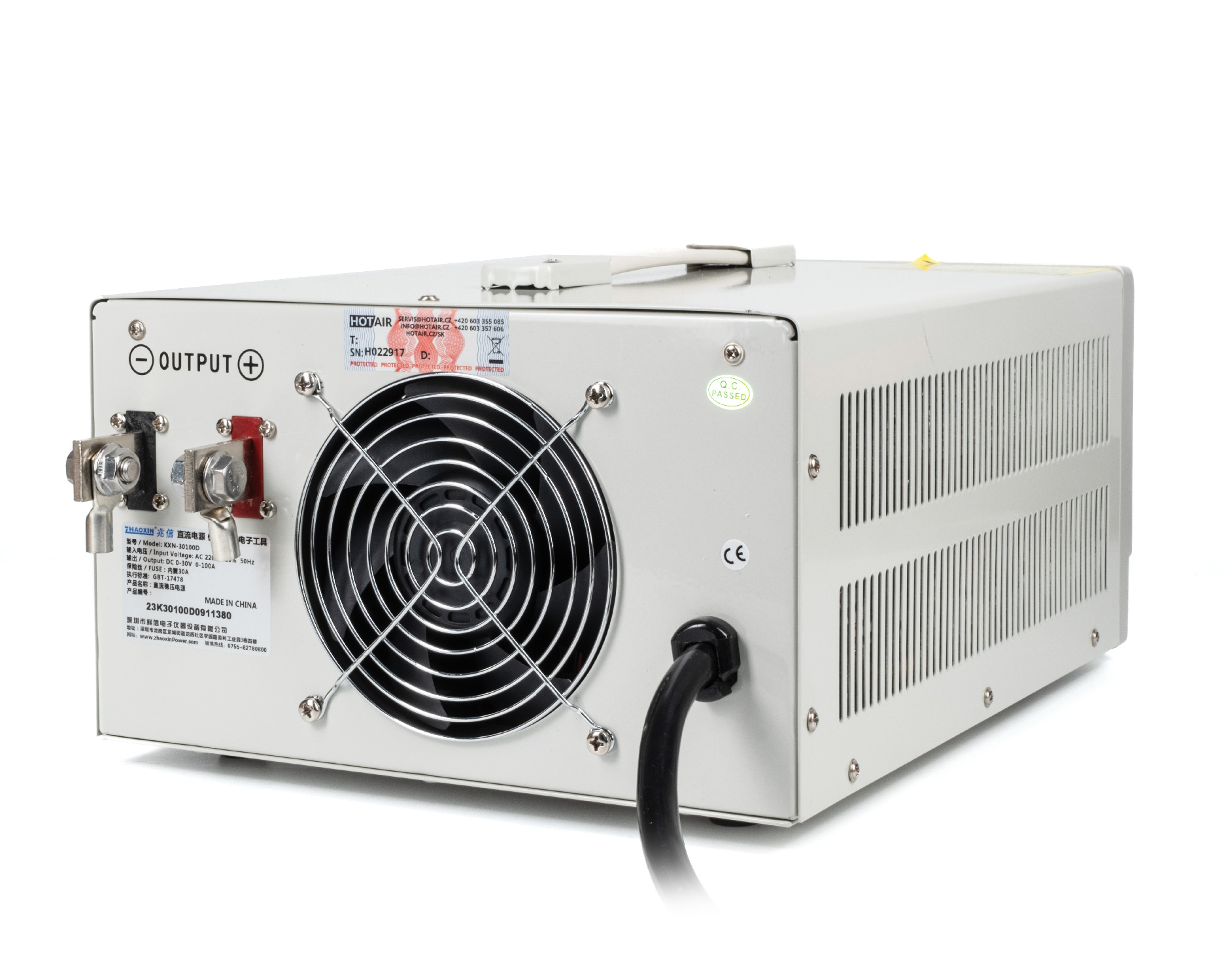 Laboratórny napájací zdroj KXN-30100D 0-30V/100A