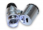 Vreckové kontaktné miniatúrne mikroskopy so 45-násobným zväčšením