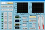 Profesionálny USB multimeter s farebným LCD displejom, PC softvérom, bluetooth