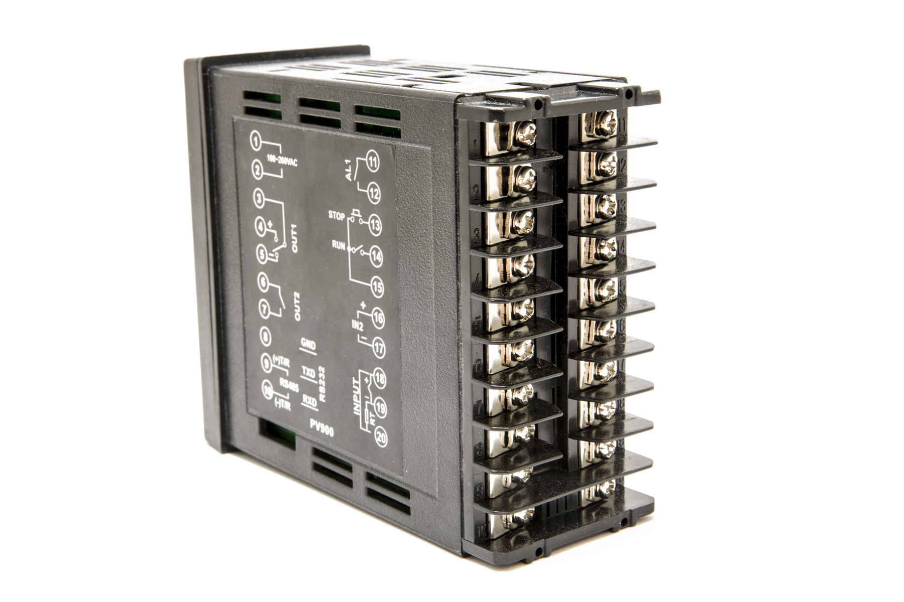 Programovateľný regulátor teploty PC410 do 1820 °C RS485