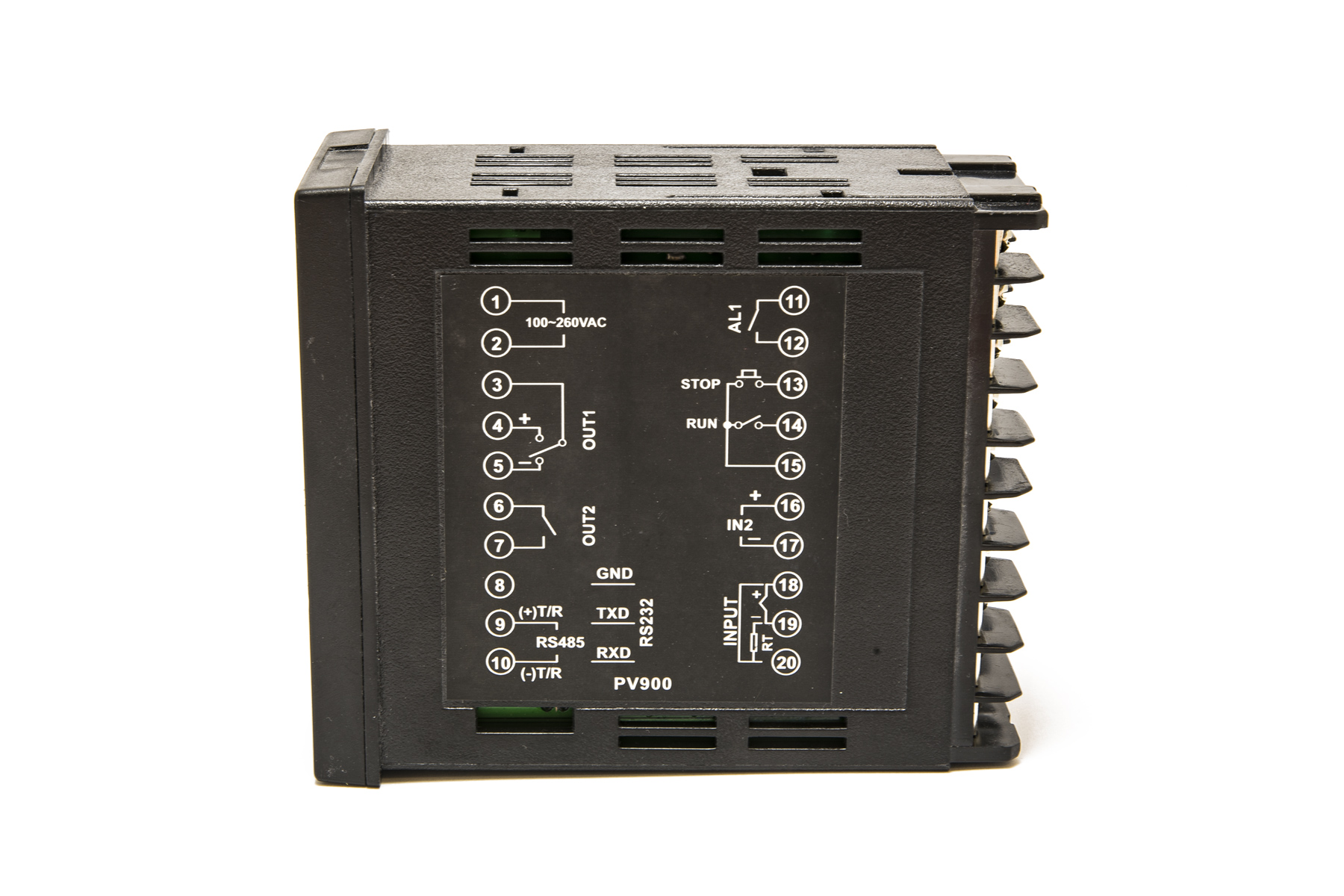 Programovateľný regulátor teploty PC410 do 1820 °C RS485