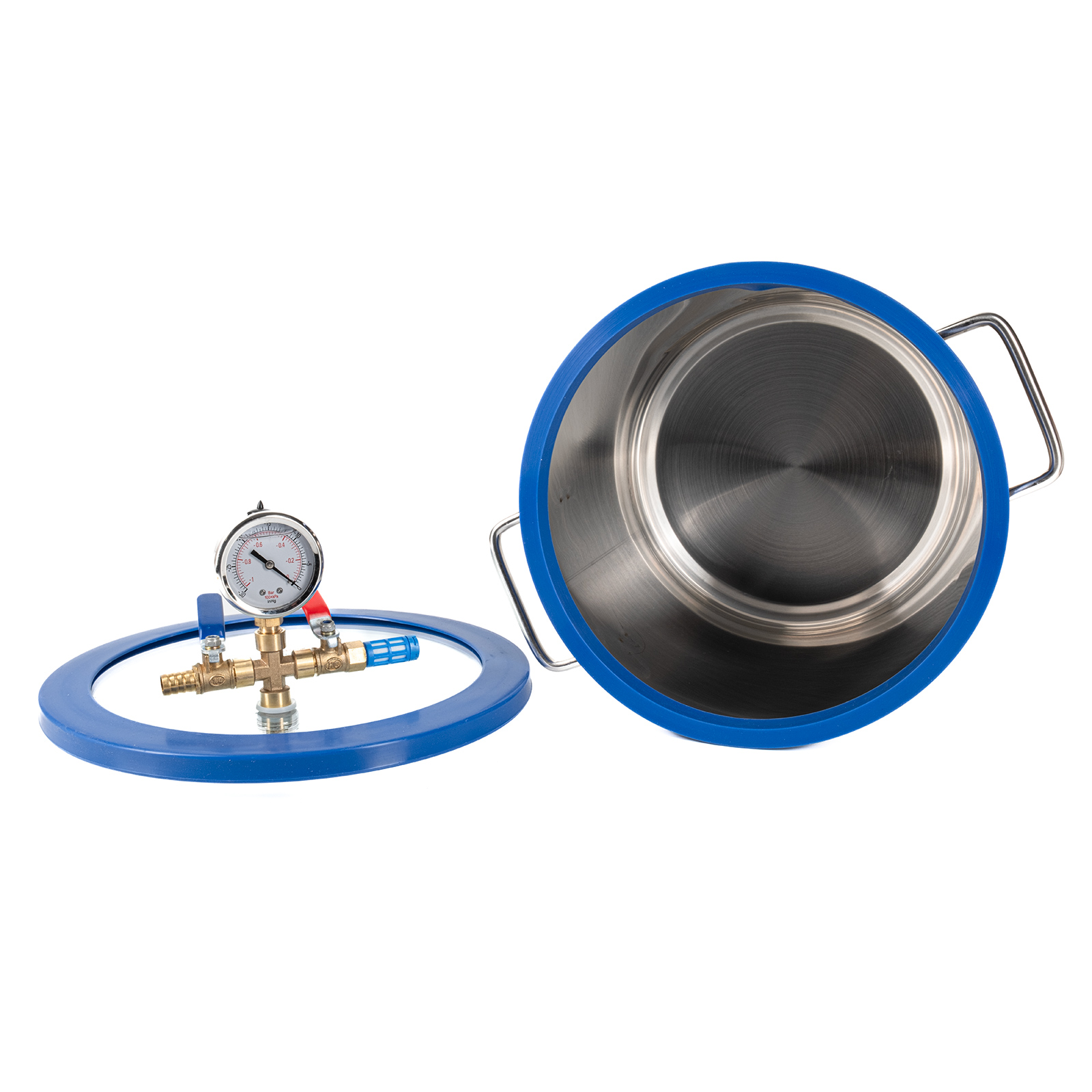 Vákuová komora 8 l s olejovým čerpadlom 230V/50Hz