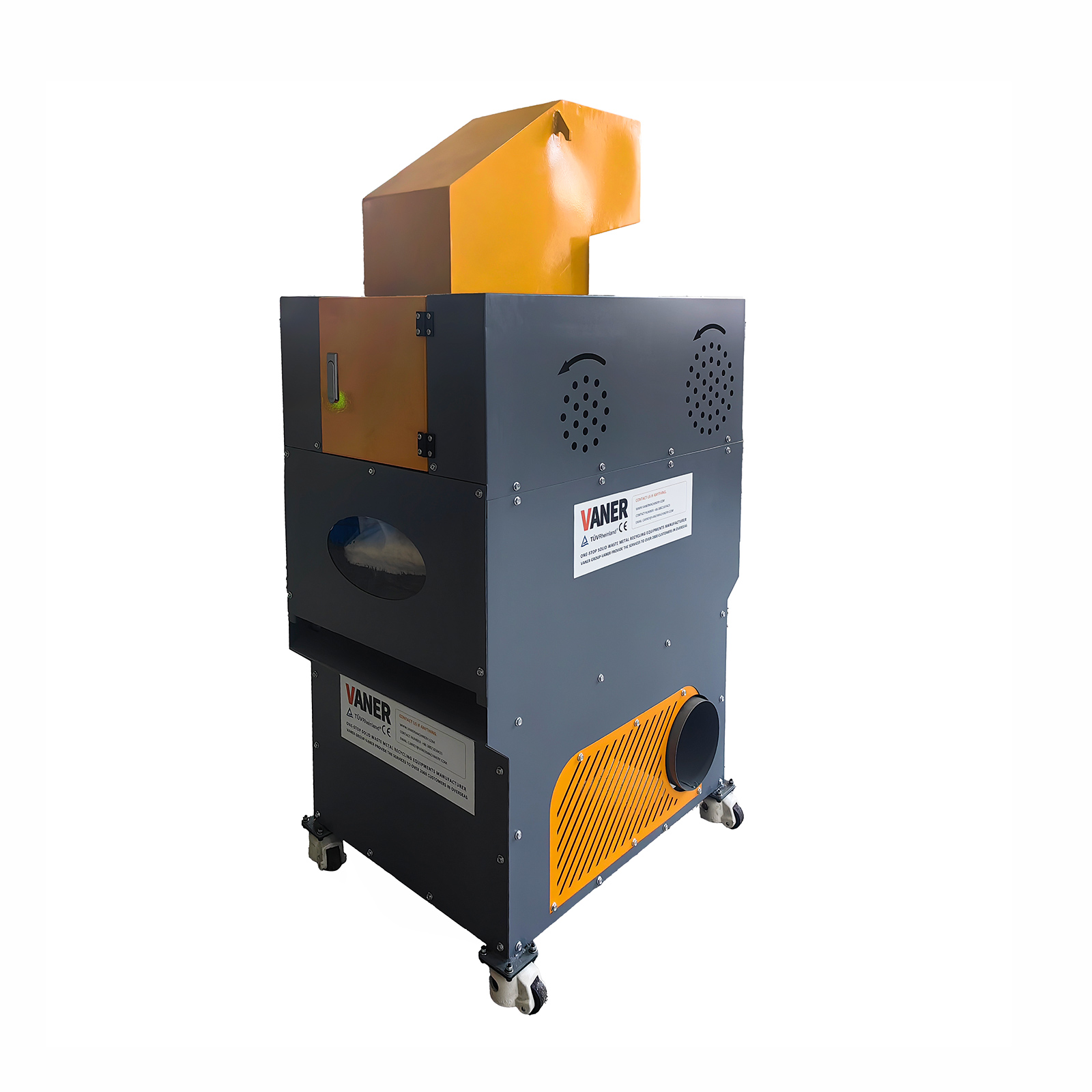 Odlučovač káblov - recyklátor V-C02 40 kg/h