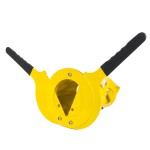 Veľký zásobník na vrecia, oceľ, priemer 140 mm