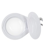 Stolná lampa s lupou PD178S zväčšenie 8D - biela