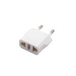 Redukcia US/CN na EU/CZ - 230V/5A - biela
