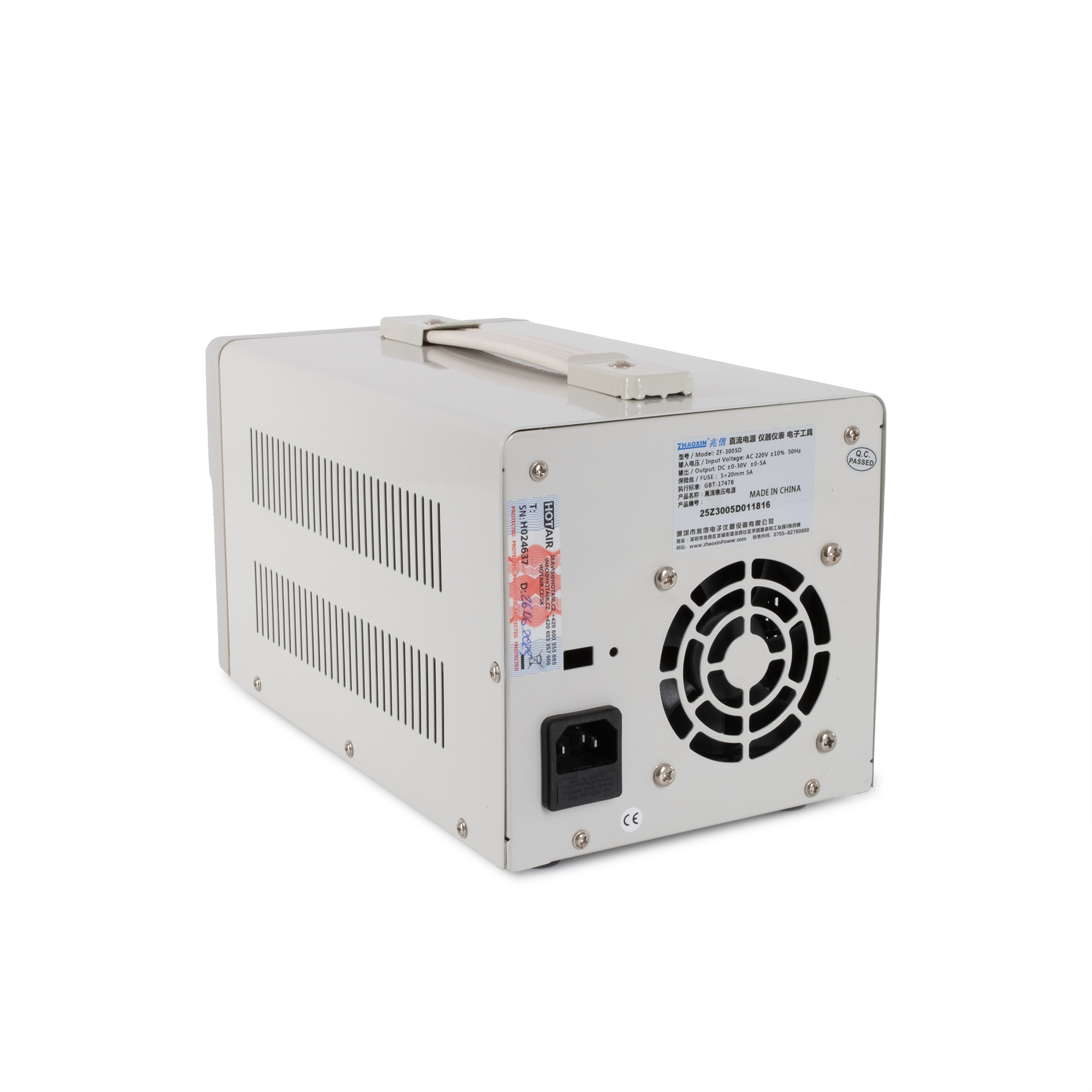 ZF-3005D Symetrický laboratórny zdroj 30V / 5A (CV/CC)