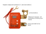 Automatické odpojenie batérie 12-24V DC, 240A Kill Switch Automatické vypnutie napájania
