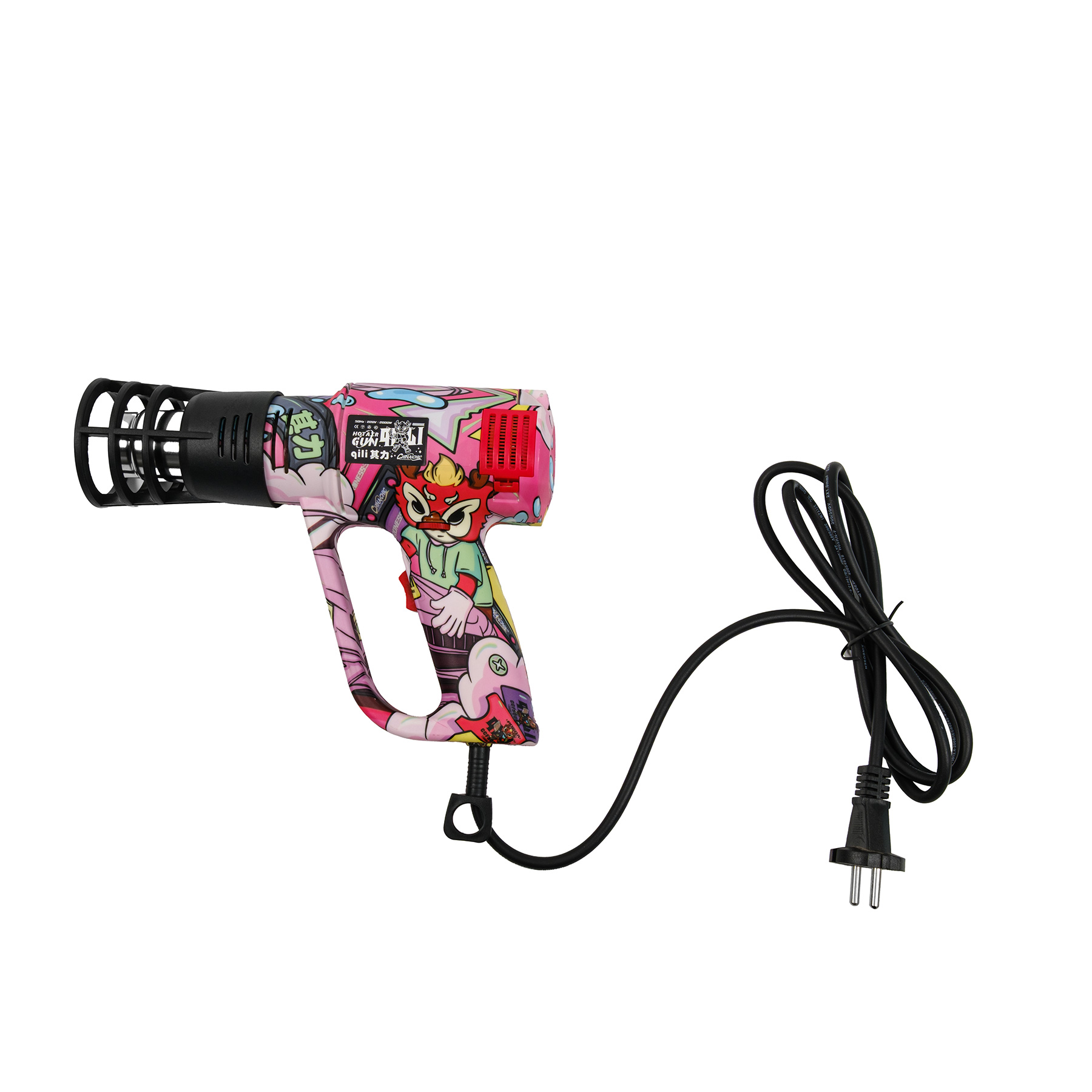 teplovzdušná pištoľ Qili QR-83B Graffiti - 2000W