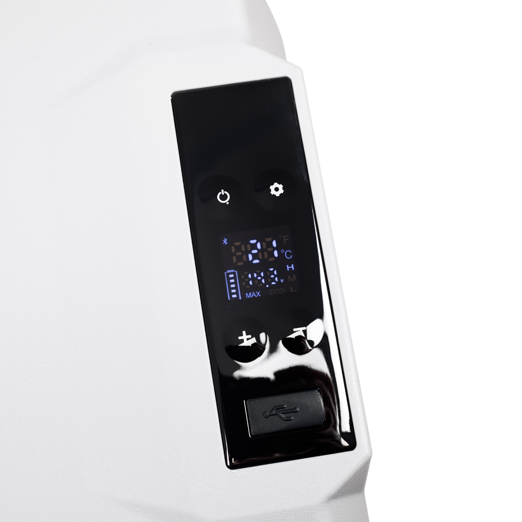 Kompresorová chladnička a mraznička Alpicool CX50 - 50 l, -20 °C, Bluetooth