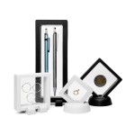 3D rámik na mince a šperky čierny 7x18x2 cm