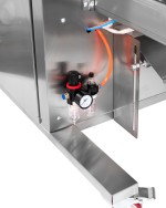 Dvojitý pneumatický baliaci stroj na sypké materiály 2×10–3000 g – XT600