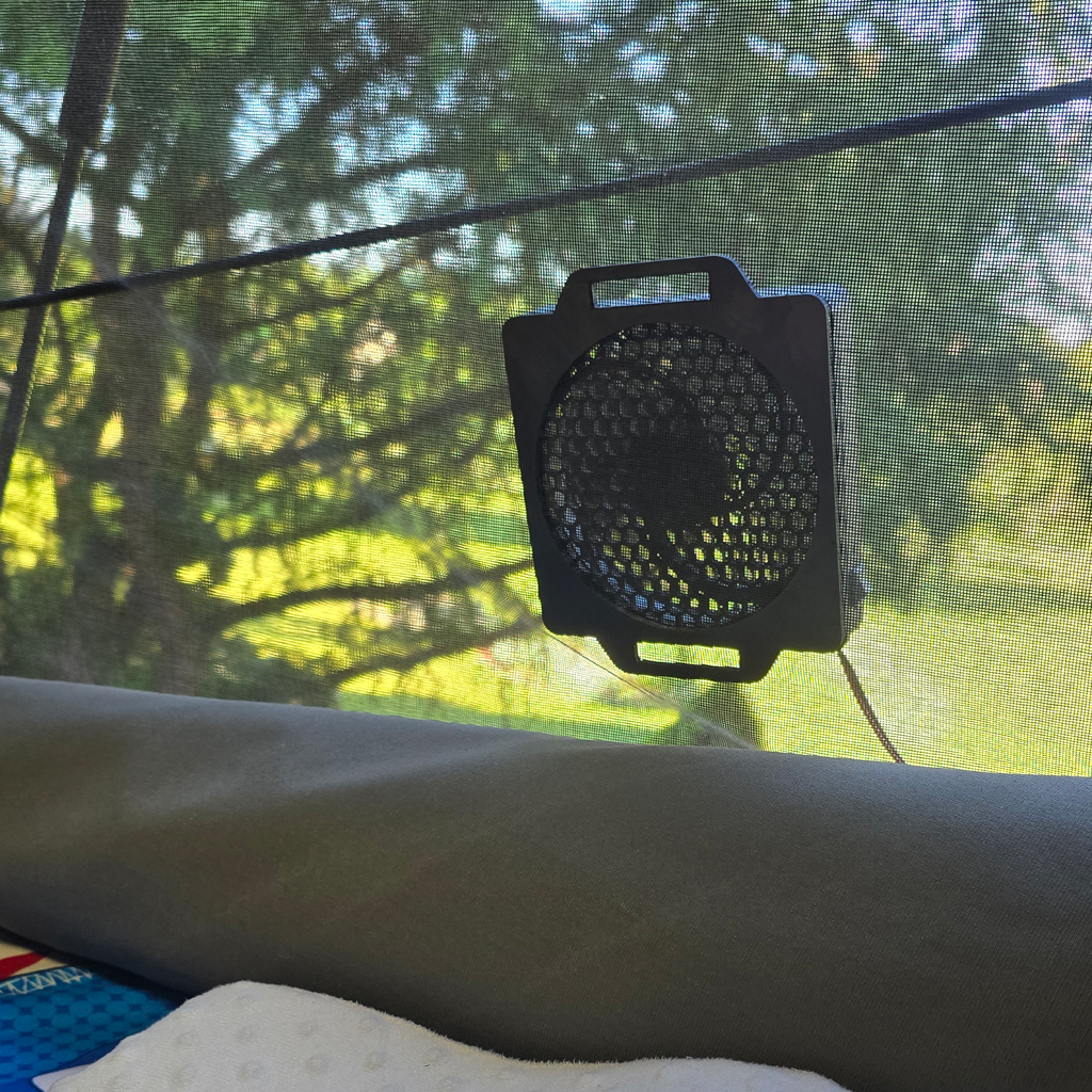 Ventilátor pre strešné nadstavby, stany a karavany - magnetický 12V