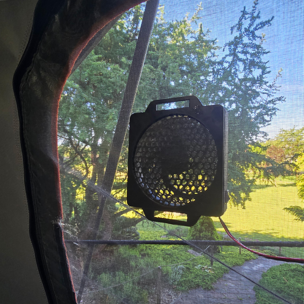 Ventilátor pre strešné nadstavby, stany a karavany - magnetický 12V