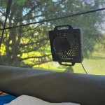 Ventilátor pre strešné nadstavce, stany a karavany - magnetický USB 5V