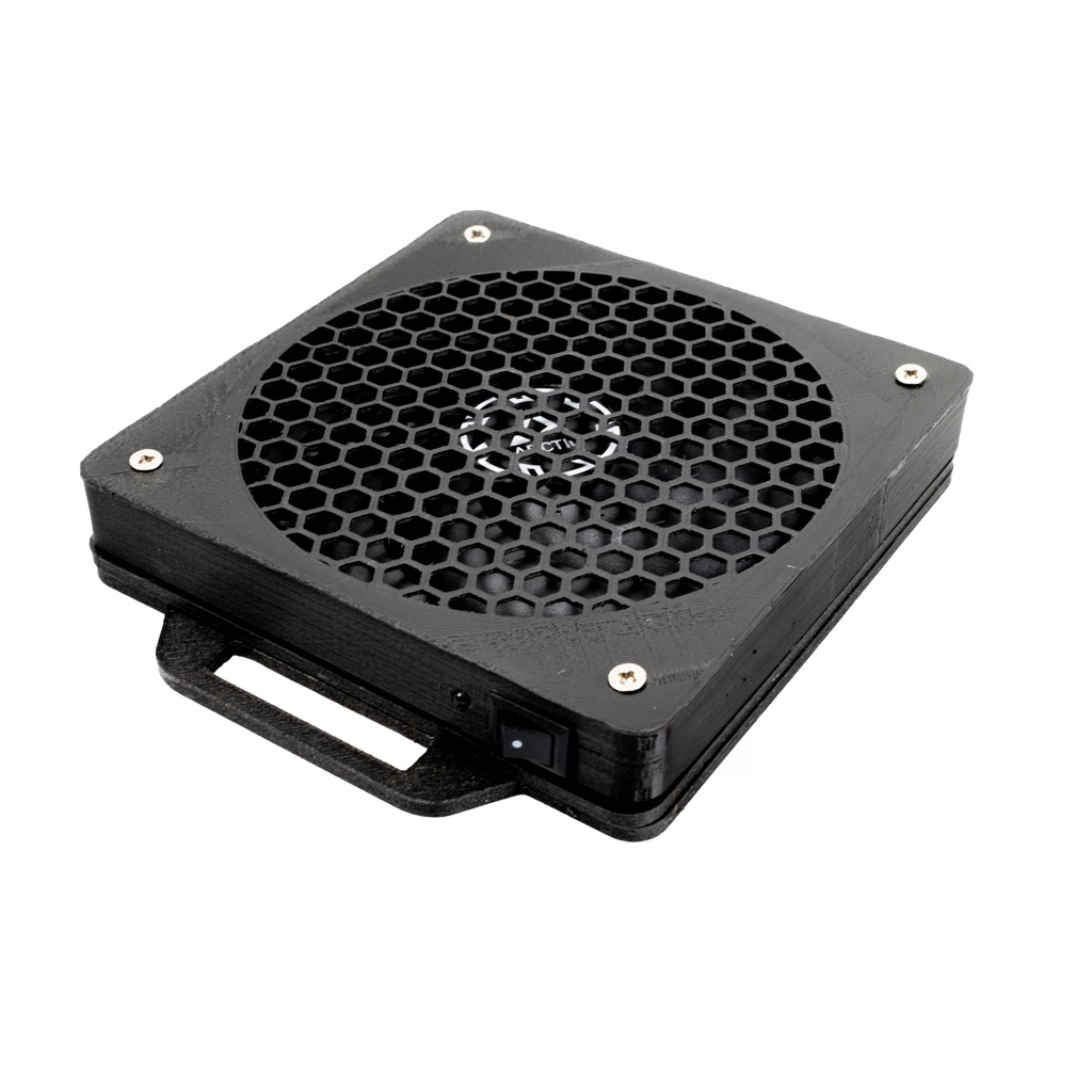 Ventilátor pre strešné nadstavce, stany a karavany - magnetický USB 5V